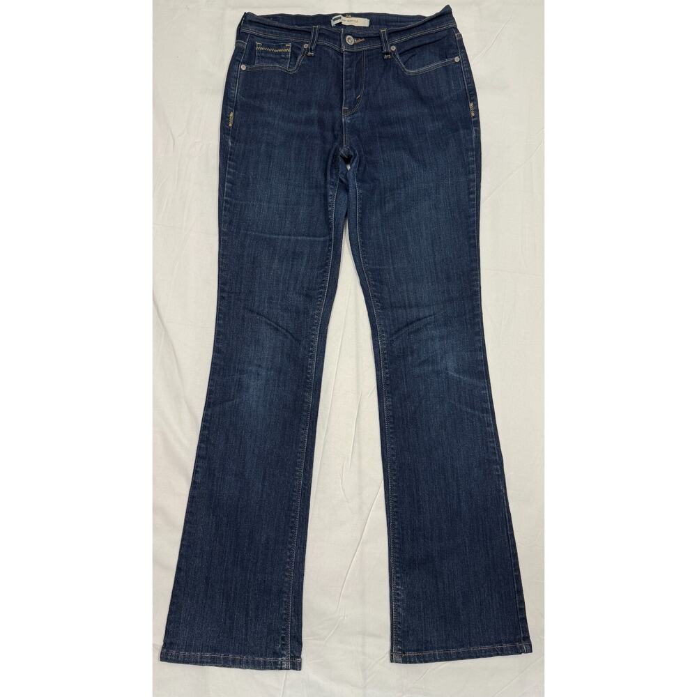 Womens Levis 515 Boot Cut 30 x 32 Jeans‎ Medium Wash Stretch Denim Size 8